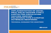IMPLEMENTATION OF NOVEL ORAL POLIO VACCINE TYPE 2 …implementation of novel oral polio vaccine type 2 (nopv2) for circulating vaccine-derived poliovirus type 2 ( cvdpv2) outbreak