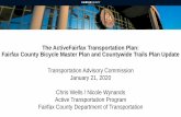 The ActiveFairfax Plan: Fairfax County Bicycle Master Plan ... · 1/21/2020  · The Capital Trails Network >> The Capital Trails Coalition –a coalition of regional stakeholders