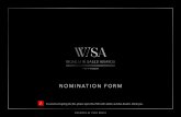 NOMINATION FORM - Women In Sales Awards North Americawisawardsna.com/uploads/3/4/7/5/34758394/wisa_na... · Women In Sales Awards 2020 (NORTH AMERICA) ... or video conferencing 18
