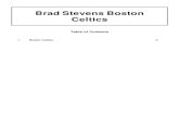 Brad Stevens Boston Celtics - The Basketball Playbook...Brad Stevens Boston Celtics BostonCeltics Half CourtSets 2 Across 1 2 3 4 5 3 screens across for4 (stretch 4). 1 passes to4.