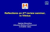 Large carnivores management in Lithuania...• Communication and stakeholder engagement; • Setting conservation priorities. • 4 thematic working groups and 4 habitat working groups;