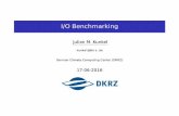 I/O Benchmarking · 2016-06-17 · Mistral’s Storage System Mistral’s I/O Performance In-Memory Storage Throughput with Variable Granularity Read – cached data Caching (of larger