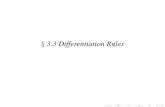 3.3 Differentiation Rules - btravers.weebly.combtravers.weebly.com/uploads/6/7/2/9/6729909/3.3_differentiation_rul… · x3.3 Differentiation Rules. Constant Functions What does a