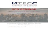 MTECC SEMINAR - 20.3.19 - flyer v2 SEMINAR - 20.3.19... · MTECC SEMINAR - 20.3.19 - flyer v2 Author: whitten Created Date: 20190219224001Z ...