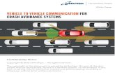 VEHICLE TO VEHICLE COMMUNICATION FOR ... network for supporting intelligent traffic management, intelligent