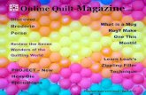 Premium Online Quilt Magazine – Vol. 4 No. 4 …...rug than a coaster and in turn, have more fun creating them. Because they are bigger in size a mug rug is also more versatile -