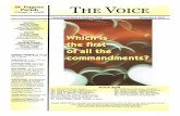 St. Eugene Parish THE VOICENov 04, 2018  · CHURCH ETIQUETTE: The priest should be the last in, ... Business Manager, and Principal, and am beginning to get the word out to our School