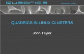 QUADRICS IN LINUX CLUSTERS - sup.xenya.sisup.xenya.si/sup/info/quadrics/Quadrics.pdf · A Finmeccanica Company Quadrics Software RMS Products Baseline (“RMS-lite”) free with hardware