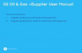 GE Oil & Gas iSupplier User Manual · 2019-11-19 · GE Title or job number 8/7/2014 Shipping Notification Sample Authorize Shipping Notification email . 44 GE Title or job number