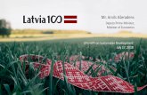 UN HLPF on Sustainable Development July 17, 2018€¦ · Latvia has highest share of women researchers in EU\爀䜀䐀倀 瀀攀爀 挀愀瀀椀琀愀Ⰰ ㈀ 㜀 ㌀⸀㠀㔀㈀ ␀屲Inflation,
