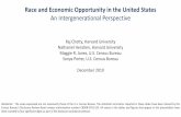 Race and Economic Opportunity in the United States · Median Household Income by Race and Ethnicity in 2016 White Black. Asian. Hispanic. American Indian. Note: We focus here and