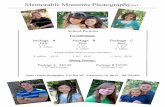 School Pictures - HOMESCHOOL-LIFE.COM · School Pictures For individuals: Package A Package B Package C $12.00 $18.00 $25.00 2 5x7 2 5x7 1 1x10 8 wallets 4 4x5 2 5x7 8 wallets 8 wallets