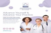 Advance Yourself & Advance Your Practice · 2019-07-16 · collaborative practice to APs, ... health services research, and case reports highlighting molecular insights in patient