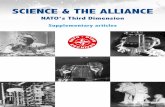 SCIENCE & THE ALLIANCE - NATO · 2015-02-25 · collaborative research between its member states. One of the ﬁrst initiatives following the establishment of the alliance’s Science
