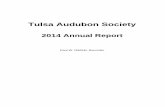 Tulsa Audubon Society...Bird Count and the National Audubon Society Christmas Bird Count. It should not be concluded that the abundance of these species peak at these times. This report