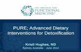 PURE; Advanced Dietary Interventions for Detoxificationcongress.metagenics.com.au/postcongress/media/... · Detox Food Plan Phyto Spectrum Elimination Diet Personalize . Introducing