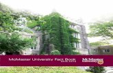 McMaster University Fact Book · Fact Book 2015-2016 Any questions concerning the contents of this book should be directed to: Institutional Research and Analysis McMaster University