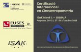 Certificació Internacional en Cineantropometria · 2019-03-19 · Cineantropometria: història i evolució (N1) Dr. Alfredo Irurtia Amigó Ètica, proxèmia i consentiment informat