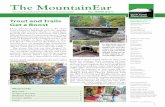 The MountainEar · 2020-02-16 · The MountainEar. he Great Pond Mountain Conservation Trust Newsletter T. FALL / WINTER 2016 /17. Three wild brook trout streams in the Great . Pond
