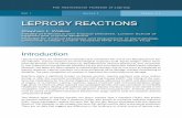 LEPROSY REACTIONS FINAL.pdfLeprosy T1R reactions occur during pregnancy, particularly in the post-partum period (16). The delivery of a baby is a significant risk factor for having