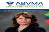 MEMBERS’ MAGAZINETOH-2017-golf-tournament-advert-rev06feb2017.indd 1 06/02/2017 3:03:29 PM WWW. ABVMA.CA 3 The ABVMA Members’ Magazine is a bi-monthly publication of …
