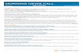 MORNING NEWS CALL - Thomson Reutersshare.thomsonreuters.com/assets/newsletters/Indiamorning/... · 2018-07-19 · MORNING NEWS CALL FACTORS TO WATCH 9:30 am: Junior Finance Minister
