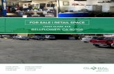 FOR SALE | RETAIL SPACE€¦ · -Billboard sign located on property is owned by owner and is leased out for $400/mth PROPERTY OVERVIEW Adjacent to signalized corner with a beautiful