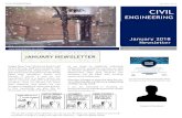 University of Texas Rio Grande Valley · 2020-05-04 · CIVIL ENGINEERING CIVIL ENGINEERING BUILDING JANUARYNEWSLETTER January Issue CIVIL ENGINEERING January 2018 Newsletter IN THIS