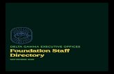 DELTA GAMMA EXECUTIVE OFFICES Foundation Staff Directory · Foundation Executive Director Roxanne works closely with the Foundation Board of Trustees, Leadership volunteers, staff