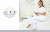 2019/2020 CATALOGUE - Spring Spa Wear€¦ · 2 Spring Spa Wear Catalogue 2019-20 Our uniform range is designed to fit all body shapes, sizes 4 – 26. To outfit a salon, we recommend