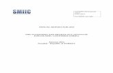ANNUAL REPORT FOR 2014 THE STANDARDS AND METROLOGY ... · SMIIC Annual Report 2014 page 5 / 22 Following the 12th COMCEC Meeting, member organizations sent their comments on the draft
