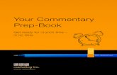 Your Commentary Prep-Book - Ext. Marketingext-marketing.com/pdf/ext_commentary_prep_book.pdf8 YOUR COMMENTARY PREP-BOOK Here are some tips to speed up your regulatory deliverables