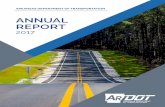ANNUAL REPORT - ArDOT · of Griffin Company Realtors Commercial Division and Weichert Realtors, The Griffin Company. In addition, he is the President of One Springdale, Inc., a development