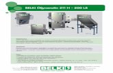 BELKI Oil Separator 211 H - 200 LS BELKI Öljynerotin 211 H ... · 211 H max 1 pcs. / 321 and 60 S max 2 pcs. / 200 LS max 4 pcs. • Module constructed; oil separator and pump can