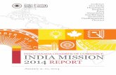 INDIA MISSIONHyderabad Visakhapatnam Chennai January 4–21, 2014 REPORT INDO CANADA CHAMBER OF COMMERCE Indo-Canada Chamber of Commerce India Mission 2014 Report 1 10 24 36 48 54