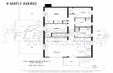 9 MAPLE AVENUE DECK DECK (APPROX. 36' X 14') DECK CLOSET ... Ave 9/FloorPlanLocked-- … · 9 maple avenue deck deck (approx. 36' x 14') deck closet closet master bedroom closet 11'-1"