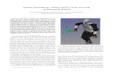Motion Planning for Multi-Contact Visual Servoing on ... · Motion Planning for Multi-Contact Visual Servoing on Humanoid Robots Kevin Giraud-Esclasse 1, Pierre Fernbach , Gabriele