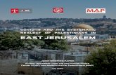 eaSt JeruSalem - map.org.uk · Israel occupied the West Bank, including East Jerusalem, and the Gaza Strip, in 1967, extending its laws and jurisdiction to occupied East Jerusalem,