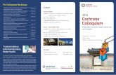 Findings Tables: GRADE and SoF Workshop Methods for ... · 2016 Cochrane Colloquium Challenges to evidence-based health care and Cochrane October 23 ~ 27, 2016 Seoul, Korea Website