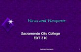Views and Viewports - Los Rios Community College District€¦ · Views and Viewports 84 Zoom To Paper Space “Zoom xp” is the common term used when describing zooming a viewport