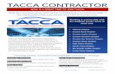 12 TACCA CONTRACTORTACCA MEMBERSHIP APPLICATION NOW%ISAGREAT%TIME%TO%JOINTACCA!% _____% Date% % % Name% % % Company% % % Street