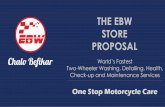 INTRODUCTION · INTRODUCTION • The EBW Stores are exclusive professional bike care centres for proud and passionate bikers • Brainchild of IIT and IIM graduates, this is ﬁrst