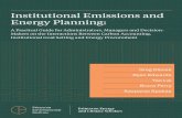 Institutional Emissions and Energy Planning · corporate responsibility, and the increasing availability and affordability of low-emission energy sources and energy-saving technologies.