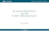 ExpertSDR2 and CW Expert Electronics ExpertSDR2 and CW Skimmer 3. Connecting two CW Skimmers to ExpertSDR2 Software Two CW Skimmers can be connected to the two receivers in ExpertSDR2.