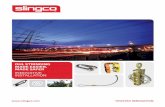 made easier, made saFer - Slingco · slingco cable stockings (also referred to as cable grips, cable socks, chinese fingers and mesh grips), blocks / rollers, rope connectors and