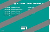 Sliding Door Hardware - Miranda · 2019-08-23 · Sliding Doors > Sliding Door Locks Sliding Door Locks Schlegel Style Patio Door Lock 45 PZ Code Option 123901 (A) 15.5mm 123902 (B)