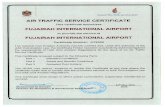 AIR TRAFFIC SERVICE CERTIFICATEATS(OC)-0036-16 Head of Service Esmaeil Mohammed Al Boloushi — Head of Discipline ATS(CP)-0082-16 Manager Safety Management System Mohamed Sabah- SMS