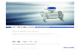 OPTIFLUX 4000 · PRODUCT FEATURES 1 3 OPTIFLUX 4000 08/2016 - 4000525104 - TD OPTIFLUX 4000 R07 en 1.1 The all-round solution for process industries The OPTIFLUX 4000OPTIFLUX 4000OPTIFLUX