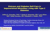 Distress and Diabetes Self-Care in Impoverished Minorities Living … · 2012-05-02 · Distress and Diabetes Self-Care in Impoverished Minorities Living with Type 2 Diabetes Jeffrey