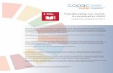 Transforming our world: A cooperative 2030Transforming our world: A cooperative 2030 Cooperative contributions to SDG 4 This brief is part of the Transforming our world: A cooperative